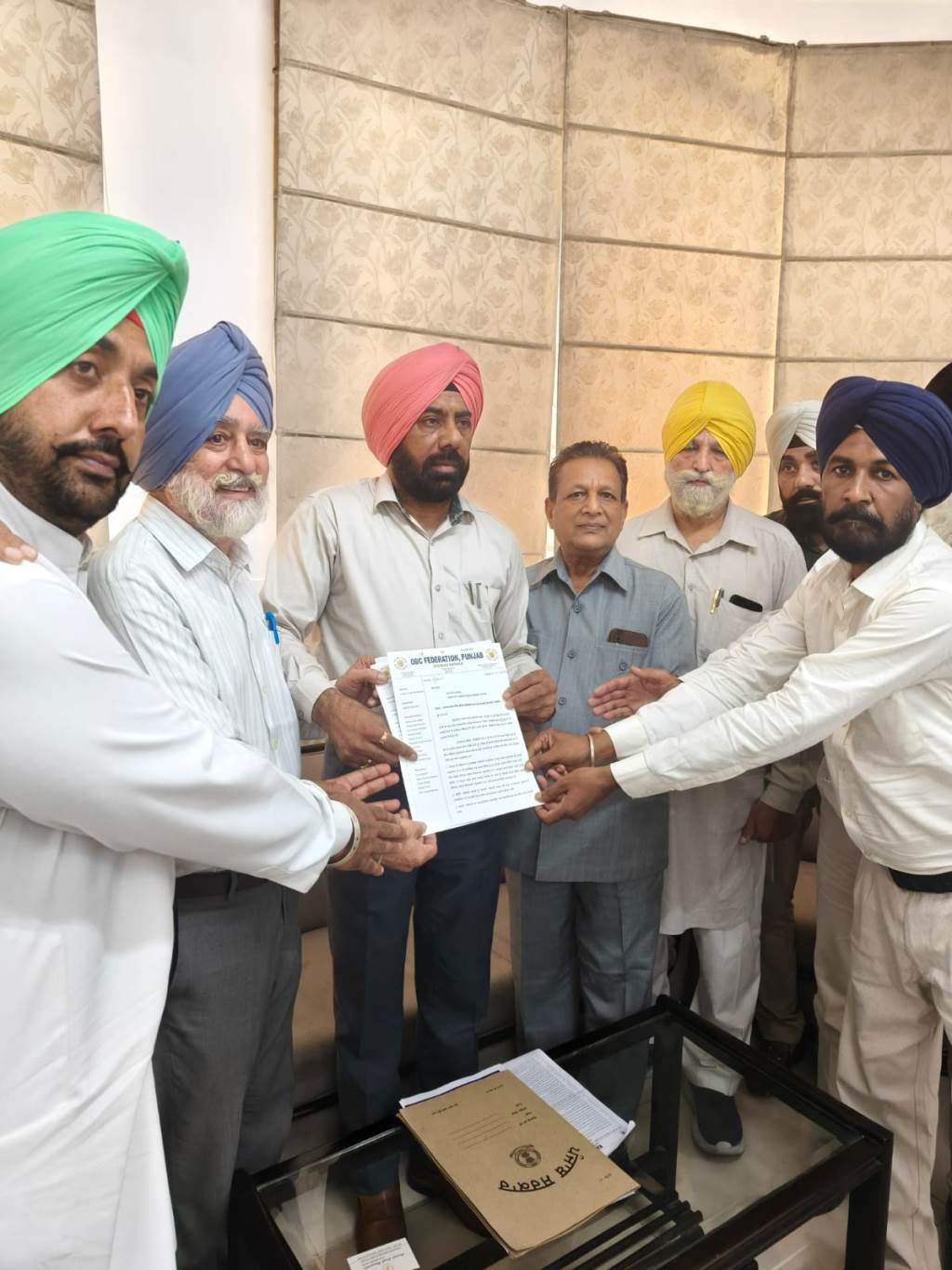 OBC Front Punjab submits memorandum seeking implementation of 27 reservation